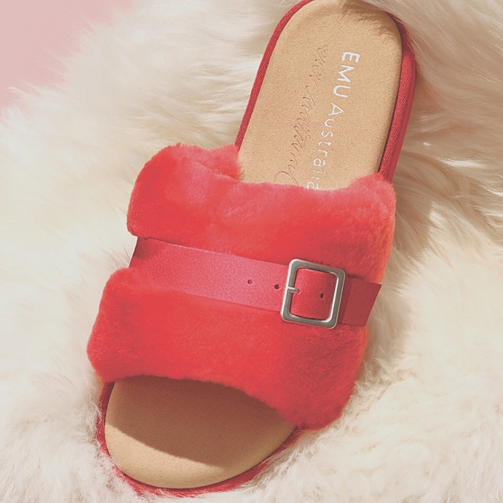 EMU AUSTRALIA Warden Stringer Slipper ~ New